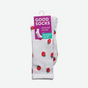 Женские носки Good Socks Ягодки Белый р.35-39