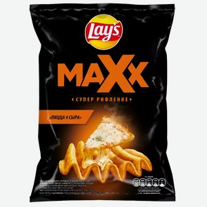 Чипсы Lay s Maxх Пицца 4 Сыра 110г