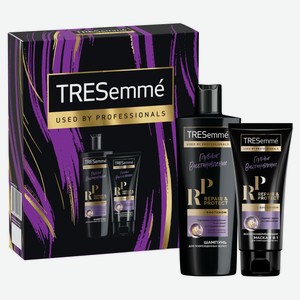 Подарочный набор Tresemmé, Шампунь 230 мл + маска для волос восстановление 200 мл