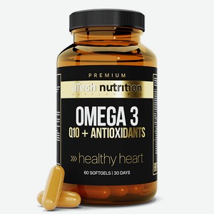 Atechnutrition Premium Омега 3 (65%) + Q10