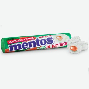 Жевательная резинка Mentos «Pure Fresh» со вкусом арбуза 15,5 г