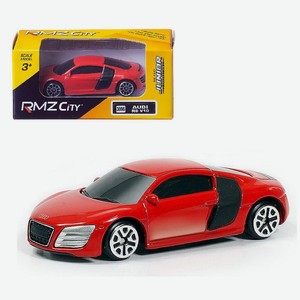Легковой автомобиль Uni-Fortune «RMZ City Audi R8 V10» металлический 1:64, красный