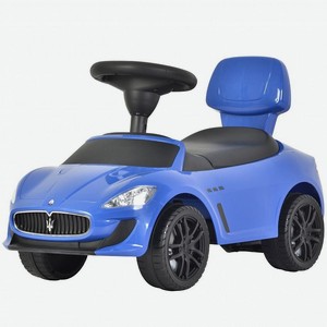 Машинка-каталка Maserati голубая