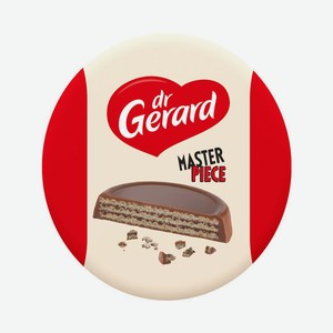 Вафли Dr. Gerard Master Piece в молочном шоколаде, 28.5 г