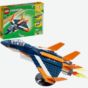 Конструктор LEGO Creator Сверхзвуковой самолёт 215 деталей