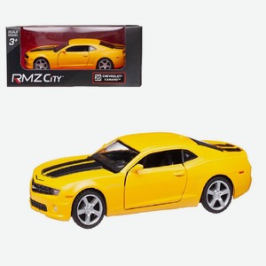 Легковой автомобиль Uni-Fortune «RMZ City Chevrolet Camaro» металлический, инерционный 1:32, желтый