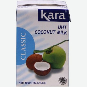 Молоко кокосовое Кара класик 17% 400мл