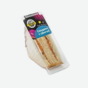 Сэндвич с семгой с белым хлебом Магнолия 140г