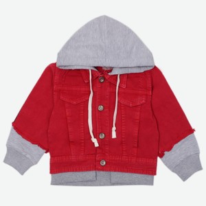 Пиджак для мальчика Bonito kids, бордовый (116)