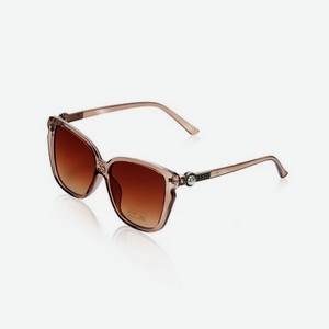 Женские солнечные очки Ameli ( классика, декор, светло-коричневые )