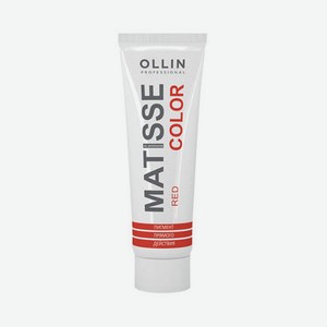 Маска для волос Ollin Professional Matisse Color тонирующая red/красный 100мл