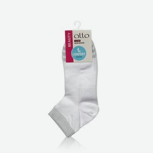 Женские носки с люрексом Atto Beauty C1270 , Белый , р.23-25