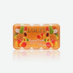 Туалетное мыло Lole s   Тропические фрукты   375г