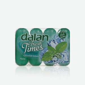 Мыло туалетное Dalan Fresh Times   Mint   4*90г