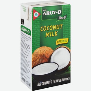 Напиток кокосовый Aroy-D 17-19%, 0,5 л