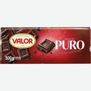 Шоколад темный 52% Валор пьюро Валор м/у, 300 г