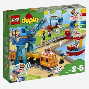 Конструктор LEGO DUPLO Town 0 10875 Грузовой поезд