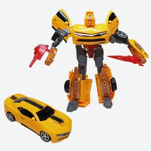 Автомобиль Nordplast «Робот-трансформер», желтый
