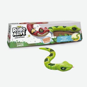 Робо-змея 1Toy «RoboAlive» зеленая