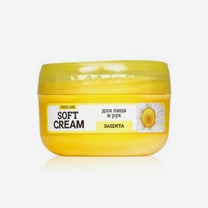 Крем для лица и рук Delicare Soft Cream   защита   с экстрактом ромашки 30мл