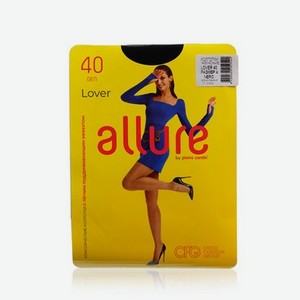 Женские колготки Allure Lover 40den Nero 4 размер
