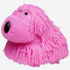 Интерактивная игрушка ABtoys «Макаронка» Собака, розовая