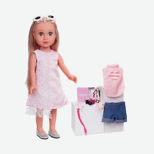 Кукла Don-Ghu Camilla в розовом платье, 45 см