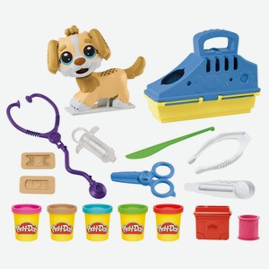 Набор игровой Hasbro Play-Doh Прием у ветеринара, для лепки