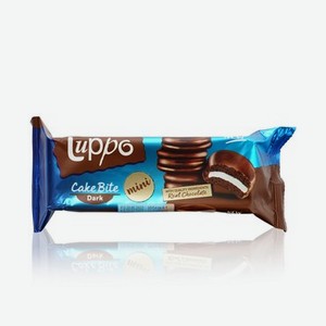 Кекс с какао Luppo покрытый молочным шоколадом 55г