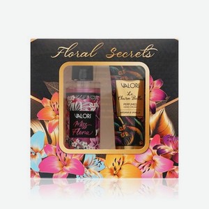 Женский набор Valori ( парфюмированный Мист для тела с розовым шиммером 150мл + крем для рук   Argana & Vanilla   100мл )
