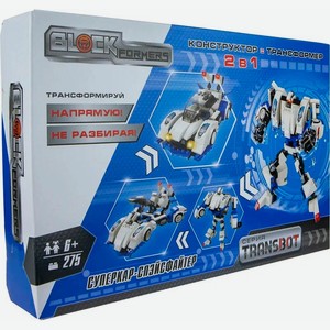 Конструктор 1 Toy (Blockformers Transbot Суперкар-Спэйсфайтер), коробка