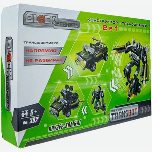 Конструктор 1 Toy (Blockformers Transbot Крузер-Комбат), коробка