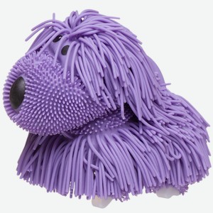 Интерактивная игрушка ABtoys «Макаронка» Собака, фиолетовая