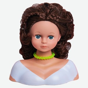 Кукла-модель Molly&Lolly брюнетка для создания причесок