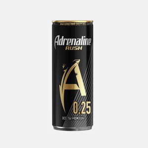 Энергетический напиток Adrenaline Rush 250мл Россия