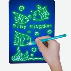 Игровой набор Play Kingdom Рисование светом с кистью