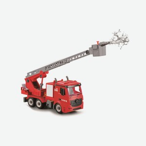 Пожарная машина-конструктор Funky toys со светом и звуком и водой 1:12