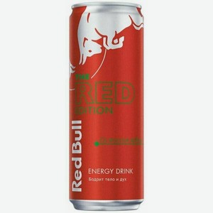 Напиток безалкогольный энергетический Red Bull Red Edition Арбуз 250 мл