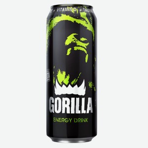 Напиток Gorilla Energy Drink энергетический газированный 450 мл