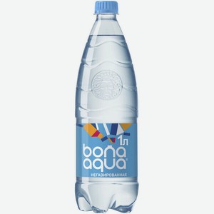 Вода питьевая Bona Aqua, негазированная 1 л