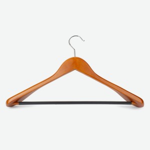 Вешалка для верхней одежды Attribute hanger Casual деревянная, 1 шт