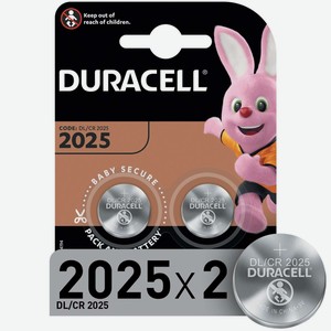 Батарейки Duracell 2025 3V 2шт