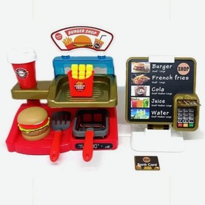 Игровой набор Play Kingdom Бургер-шоп Ресторан быстрого питания