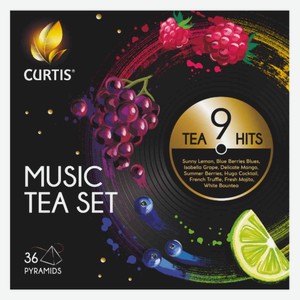 Набор чая Curtis Music Set, 63,2 г