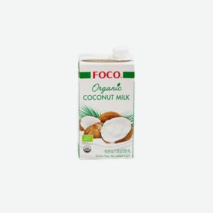 Кокосовое молоко Organic Foco Tetra Pak 500 мл