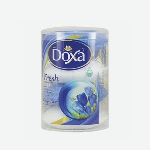 Мыло туалетное DOXA в стакане двухцветное, в асс-те, 4х110г