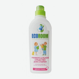 Универсальное моющее средство ECOROOM для стирки белья, биоразлагаемое, 1000 мл