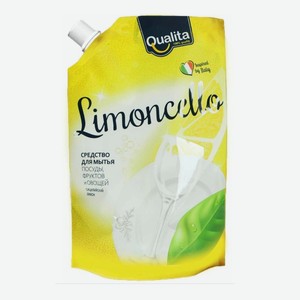Qualita Средство для мытья посуды Limonchello, 450 мл Дой - Пак