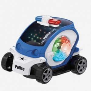 Полицейская машинка Police со световыми и звуковыми эффектами, синяя
