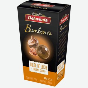 Конфеты Delaviuda Молочный шоколад и карамель, 150 г
